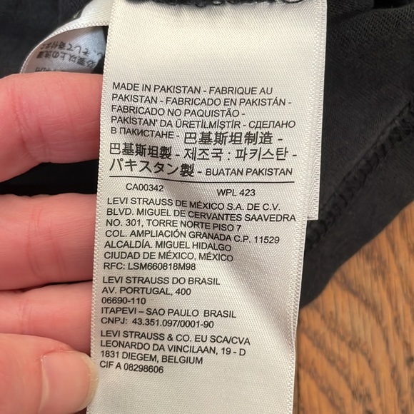 Levi’s relaxed fit short sleeve I’m bored t-shirt men’s m - Picture 7 of 8